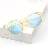 Round Kids Sunglasses Girls Children Goggle Baby Boys Anti-UV Sun Glasses Shades Colorful UV400 Travel Eyewear