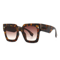 Classic Luxury Brand Designer Big Frame Square Sunglasses Women Men Fashion Vintage Popular Travel Sun Glasses Shades UV400