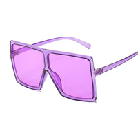 Oversized Shades Sunglasses Women Pink Fashion Square Glasses Big Frame Sun Glasses Female Vintage Retro Unisex Oculos Feminino