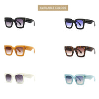 Classic Luxury Brand Designer Big Frame Square Sunglasses Women Men Fashion Vintage Popular Travel Sun Glasses Shades UV400