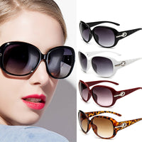 Elegant Ladies Big Frame Sunglasses Anti-Ultraviolet European And American Retro Glasses Cолнечные Oчки Женский