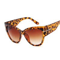 Vintage Designer Big Frame Sunglasses Woman Luxury Brand Sun Glasses For Female Fashion Cat Eye Gradient Shades Oculos De Sol