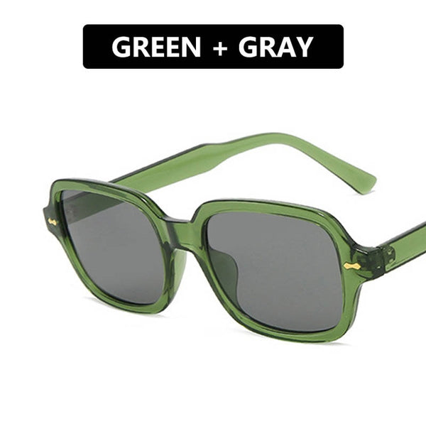 Square Sunglasses Women 2022 Luxury Brand Designer New Retro Clear Yel –  Walmart - IQYN