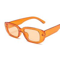 Vintage Sunglasses Women Brand Designer Retro Rectangle Sun Glasses Female Ins Popular Colorful Square Eyewear