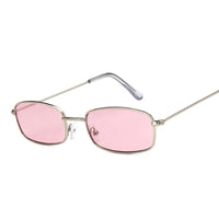Classic Vintage Rectangle Sunglasses Woman Retro Shades Candy Colors Mirror Sun Glasses Female Square Driver Oculos De Sol