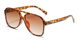 Trends Pilot Sunglasses Women Vintage Yellow Brand Designer Sunglass Female Oversized Popular Glasses Eyewear Shades UV400