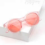Round Kids Sunglasses Girls Children Goggle Baby Boys Anti-UV Sun Glasses Shades Colorful UV400 Travel Eyewear