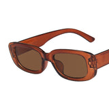 Small Rectangle Sunglasses Women Vintage Brand Designer Square Sun Glasses Shades Female UV400