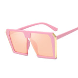 Square Sunglasses Women Luxury Brand Big Black Sun Glasses Female Mirror Shades Ladies Oculos De Sol Feminino