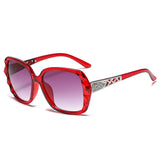 big box polarized sunglasses han edition tide female uv web celebrity sunglasses driving round glasses female