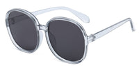 Round Frame Sunglasses Women Retro Brand Designer Brown Black Oversized Lady Sun Glasses Female Fashion Outdoor Driving