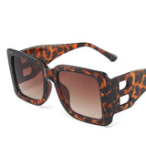 Square Sunglasses Women Fashion New Vintage Big Frame Shades Men Brand Design Luxury Sun Glasses UV400 Oversized Eyewear Oculos