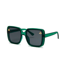 Oversized Sunglasses Women Luxury Gradient Sun Glasses Big Frame Vintage Eyewear UV400 Glasses Little Bee