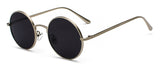 Super Round Women Sunglasses Brand Designer Fashion Men Dark Green Lens Shades UV400