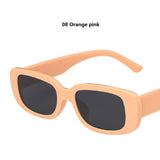 Small Rectangle Sunglasses Women Oval Vintage Brand Designer Square Sun Glasses For Women Shades Female Eyewear Anti-glare UV400