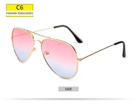 Brand Designer  fashion gradient  sunglasses men and sunglasses women retro colorful sunglasses trend   Oculos de sol