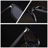 Classic Rivet Sunglasses Men Women Brand Designer Driving Round Frame Sun Glasses Male Goggle UV400 Gafas De Sol