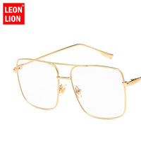 Simple Large Frame Sunglasses Women Quadrilateral Sun Glasses For Women Glasses Feminino Retro Oculos De Sol UV400
