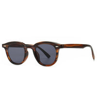 Vintage Square Sunglasses Women Luxury Designer Small Sun Glasses for Men Leopard Lens Shades Eyewear UV400