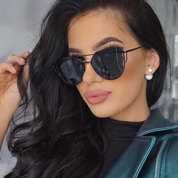 Sexy Retro Cat Eye Sunglasses Women Brand Designer Metal Luxury Sun Gl –  Walmart - IQYN