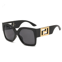 Luxury Leopard Print Sunglasses For Women 2021 New Trendy Black Square Sun Glasses Brand Fashion UV400 Shades Sunglasses