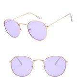 Retro Sunglasses Men Round Vintage Glasses for Men/Women Luxury Sunglasses Men Small Lunette Soleil Homme
