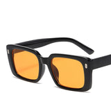 Square Sunglasses Women 2022 Luxury Brand Shades for Women Vintage Orange Punk Gafas De Sol Hombre Lentes De Sol Mujer