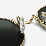 Round Retro Sunglasses Men 2022 Round Vintage Glasses for Men/Women Luxury Eyewear Men Metal Lunette Soleil Homme UV400