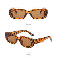 Mini Rectangle Retro Cycling Sunglasses 2022 Women&#39;s Sunglasses UV400 Eyewear Female SmallSquare Vintage Sun Glasses