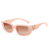 Vintage Small Cat eye Sunglasses For Women&#39;s Men&#39;s Retro Brand Designer Women Sun Glasses Square Eyewear Oculos De Sol