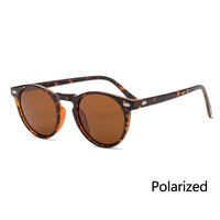 Polarized Sunglasses Men Women Fashion Round TAC Lens TR90 Frame Brand Designer Driving Sun Glasses Oculos De Sol UV400
