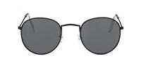 Sunglasses Black Round Small Frame Classic Vintage